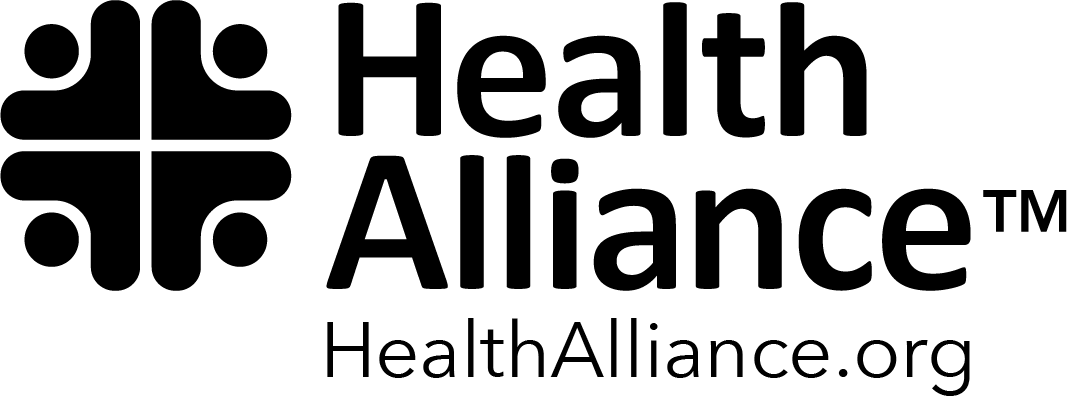 Health Alliance logo with Web address